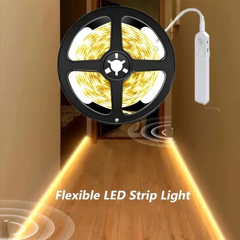 ruban led flexible blanc moderne adhésif détecteur mouvement étanche 5v warm white 249 2000
