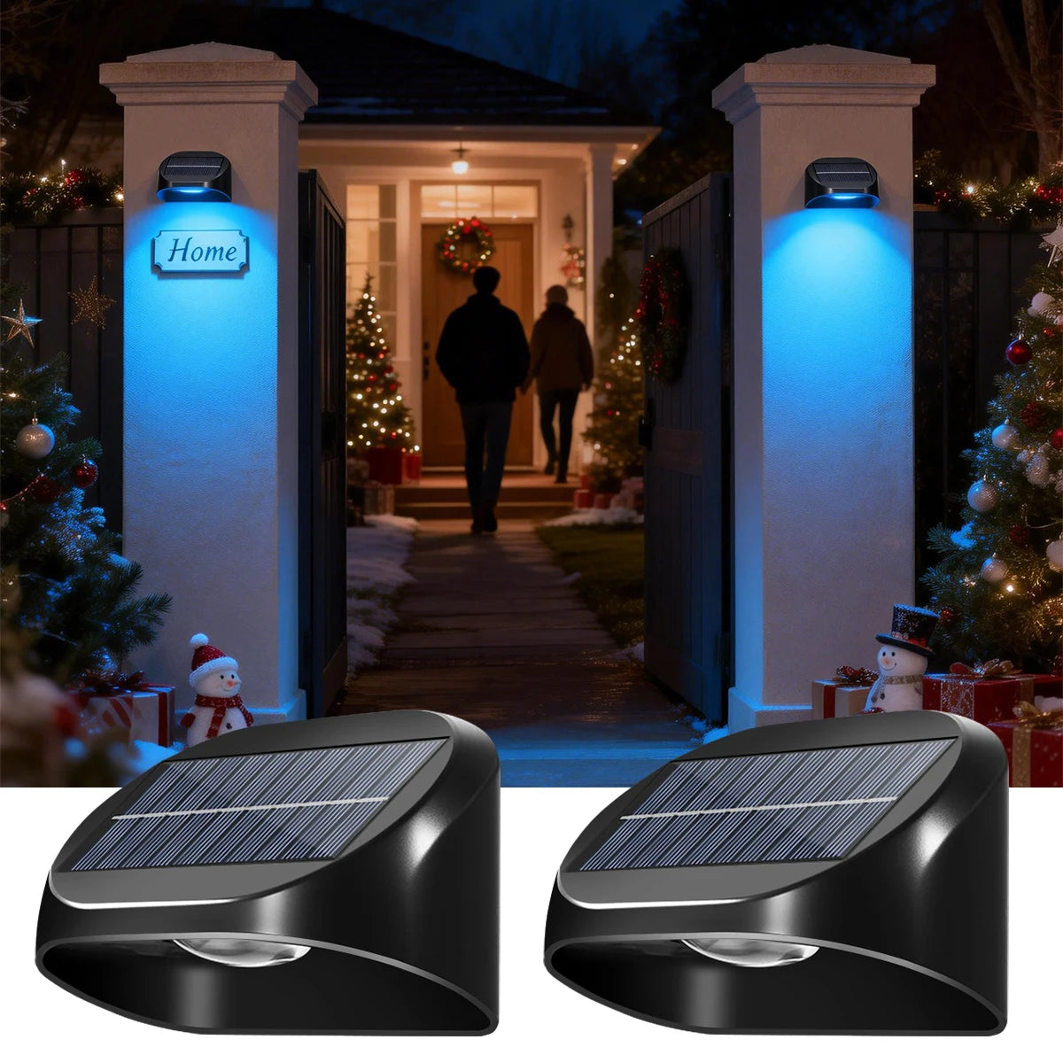 applique solaire ip65 led noire panneau solaire vis moderne minimalisteextérieur autonomemodeleurgencebrillant