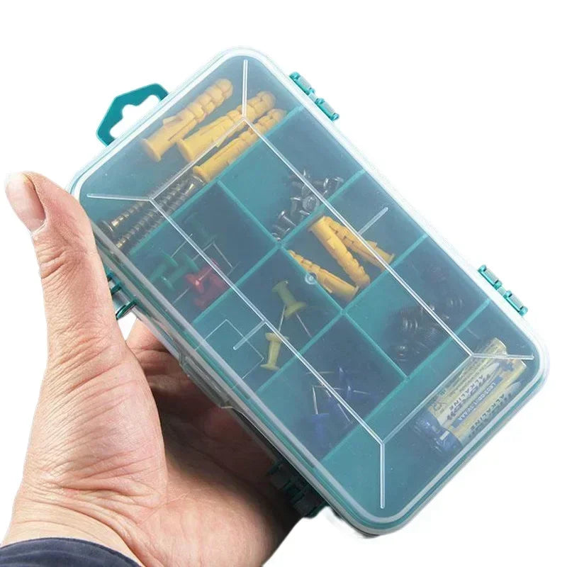 Boîte rangement quincaillerie plastique durable