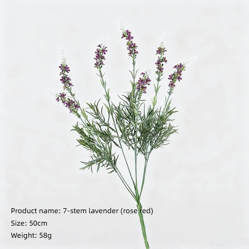 Bouquet artificiel violet fleurs lavande decoration mariage anniversaire intérieurextérieur