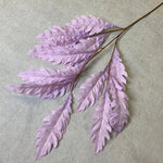 feuilles artificielles soie rose orange rouge vert bleu branche décorative extérieur naturelle maison salon