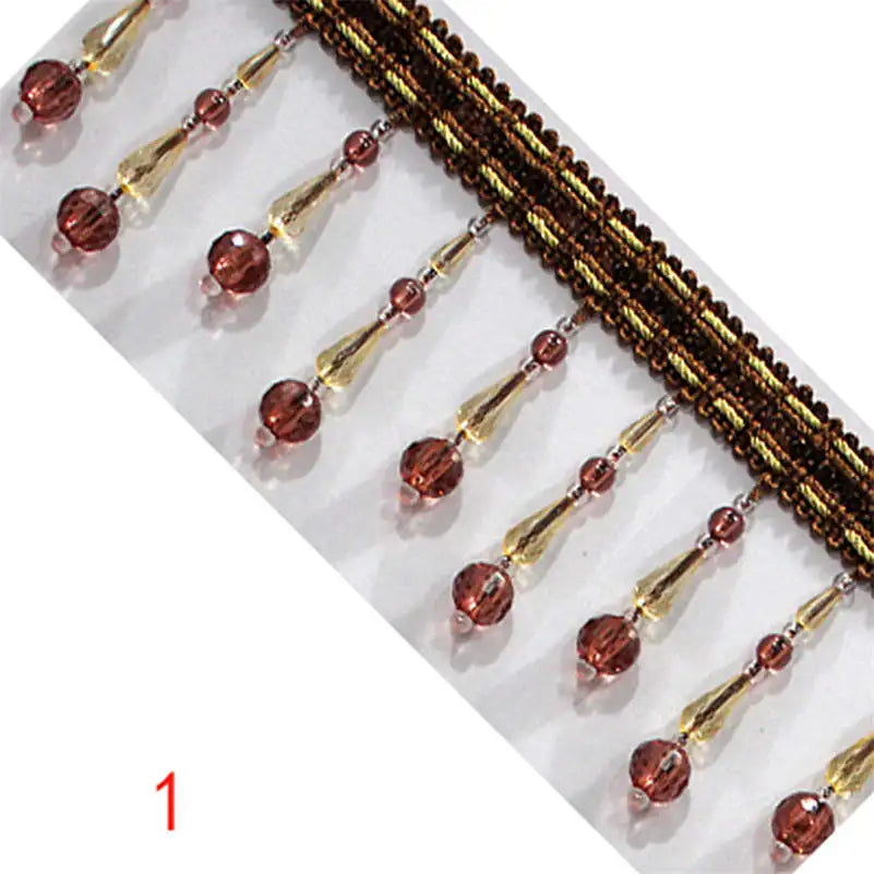 ruban décoratif élégant paillettes or bleu marron gris 10cm 10cm