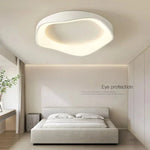 lampe moderne ondulé blanc gris noir led 40cm 50cm contemporaine