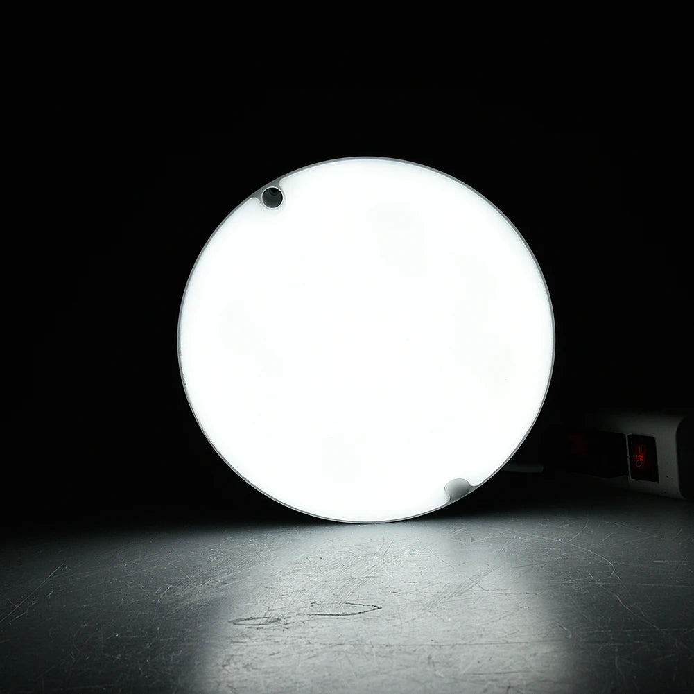 lampe led moderne blanc mat adhésive extérieur intérieur 16w 20w oval round