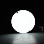 lampe led moderne blanc mat adhésive extérieur intérieur 16w 20w oval round