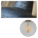 lampe murale industrielle noire fixée mur éclairage quotidien led 249 2000lmentrée cuisine