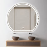Miroir anti-buée tactile avec éclairage LED