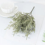 bouquet artificiel moderne fleurs mixtes couleurs chaudes herbe soie décoration table événement mariage