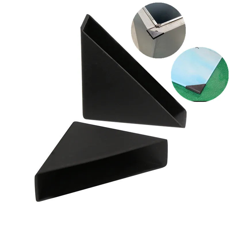 protector angle table noir anti collision adhésif moderne sécurité bébé