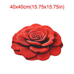 tapis fleur rose relief moderne polypropylène maison chambre rouges bleus verts violets noirs blancs