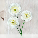 décoration intérieure fleurs artificielles soie rouge rose blanches classiques tringle mariage anniversaire
