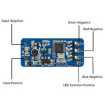 contrôleur bande led bleu pcb électronique connecteurs composants électroniques 5v 12v 24vRGBOptimalisationSEOFR