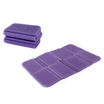 coussin pliable extérieur résistant humidité isolation thermique mousse bleu violet rouge vert orange moderne