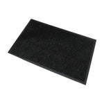 tapis sol antidérapant gris marron noir texturé stries verticales moderne minimaliste PVC non slip