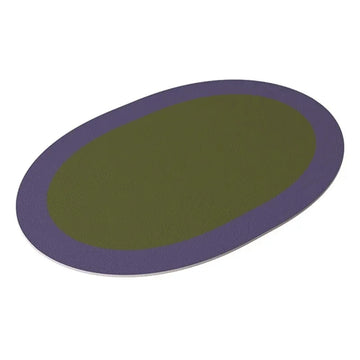 tapis table moderne vert clair bleu clair violet marron cuir texturé adhésif respectueux environnement