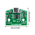 module contrôle lampe table 8W LED tactile vitesses vert circuit imprimé composants électroniques USB