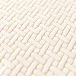 fauteuil moderne housse protectrice tissu motifs géométriques couleur beige gris adhésif fixations machine lavable