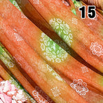tissu polyester acrylique fleurs motifs floraux classique chinois haute absorption bricolage decoration 50x150cm aramide