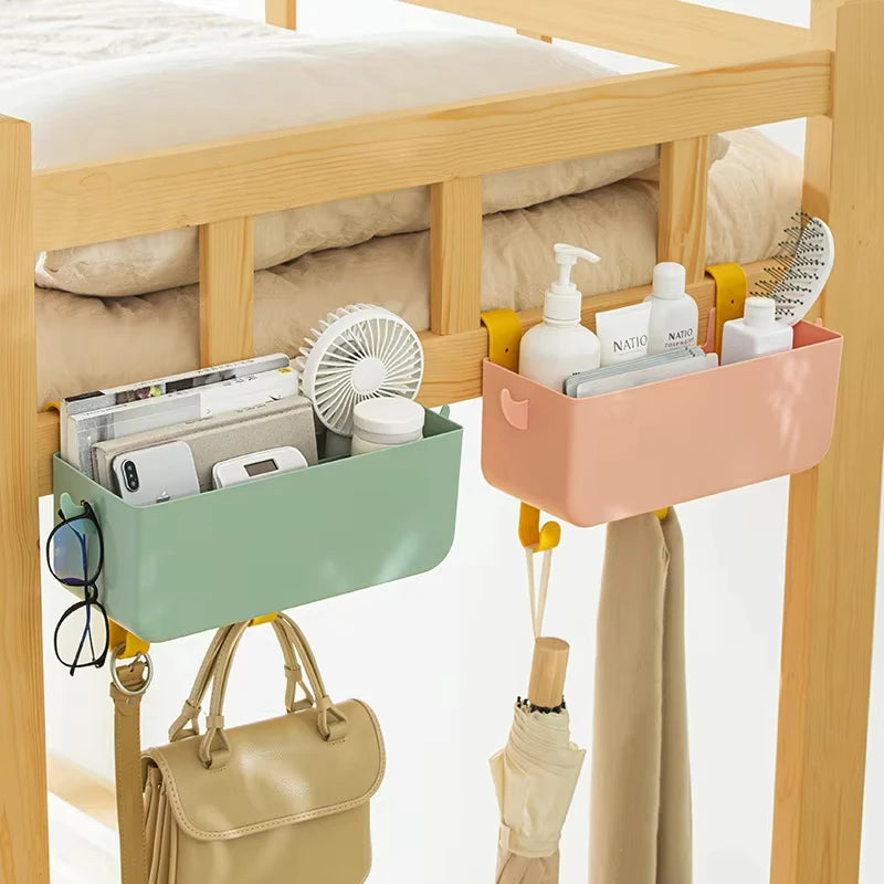 organisateur mural vert porte clés pochette lunettes papeterie rose blanc clips moderne pratique