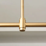 suspension lumineuse moderne lampes or beige tissu uni métal doré 82cm 70 92cm