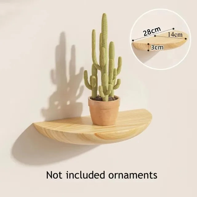 étagère murale bois naturel moderne étagère salle bains étagère salon rangement respectueux environnement minimaliste