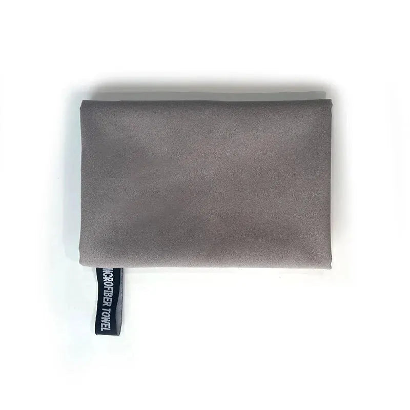 serviette microfibre bleu uni rapide absorption sport moderne elasticité machine laver