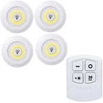lampe led sans fil rechargeable batterie sèche adhésive télécommande blanc beige moderne minimaliste