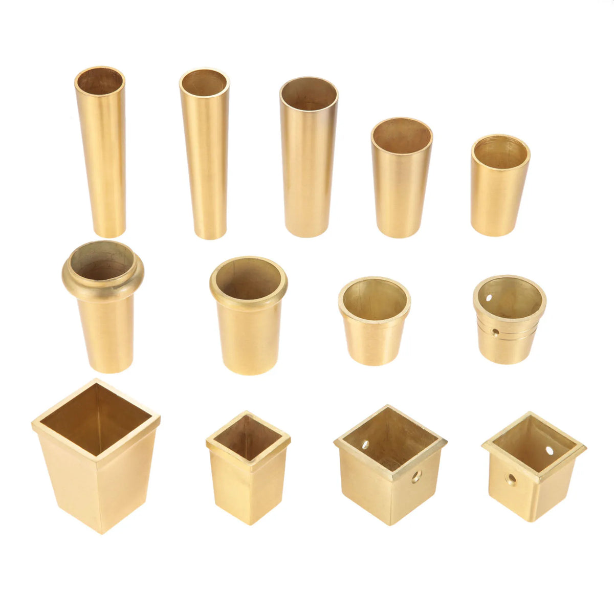 cache pot doré moderne lisse set pièces protection chaise table sécurité dorée