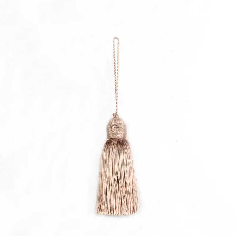 pompon rideau tissé fin élégant traditionnel décoratif maison salon 13cm 28cm