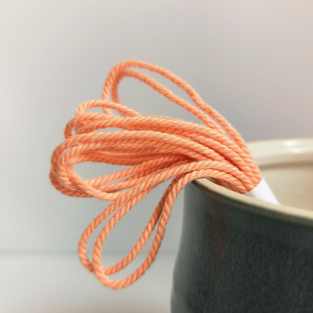 corde macramé coton pur torsadée bijoux artisanaux projets créatifs diy fait main