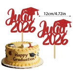 gâteau graduation personnalisable lettres motifs festifs diplômes livres étoiles blanc violet bleu doré rose