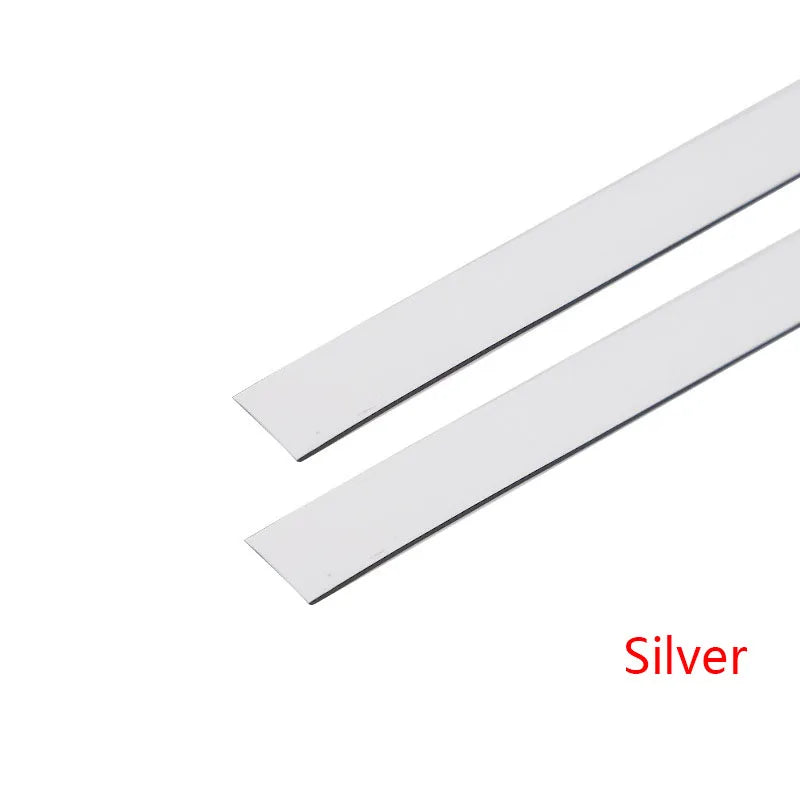ruban decoratif adhesif or moderne rayures simples 5m joints murs sols