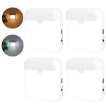lampe nuit blanche moderne détecteur mouvement rechargeable modes lumière auto éteignante