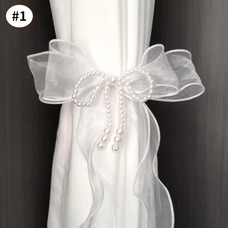 rideau dentelle blanc transparent classique fenêtre maison salon décoration chic