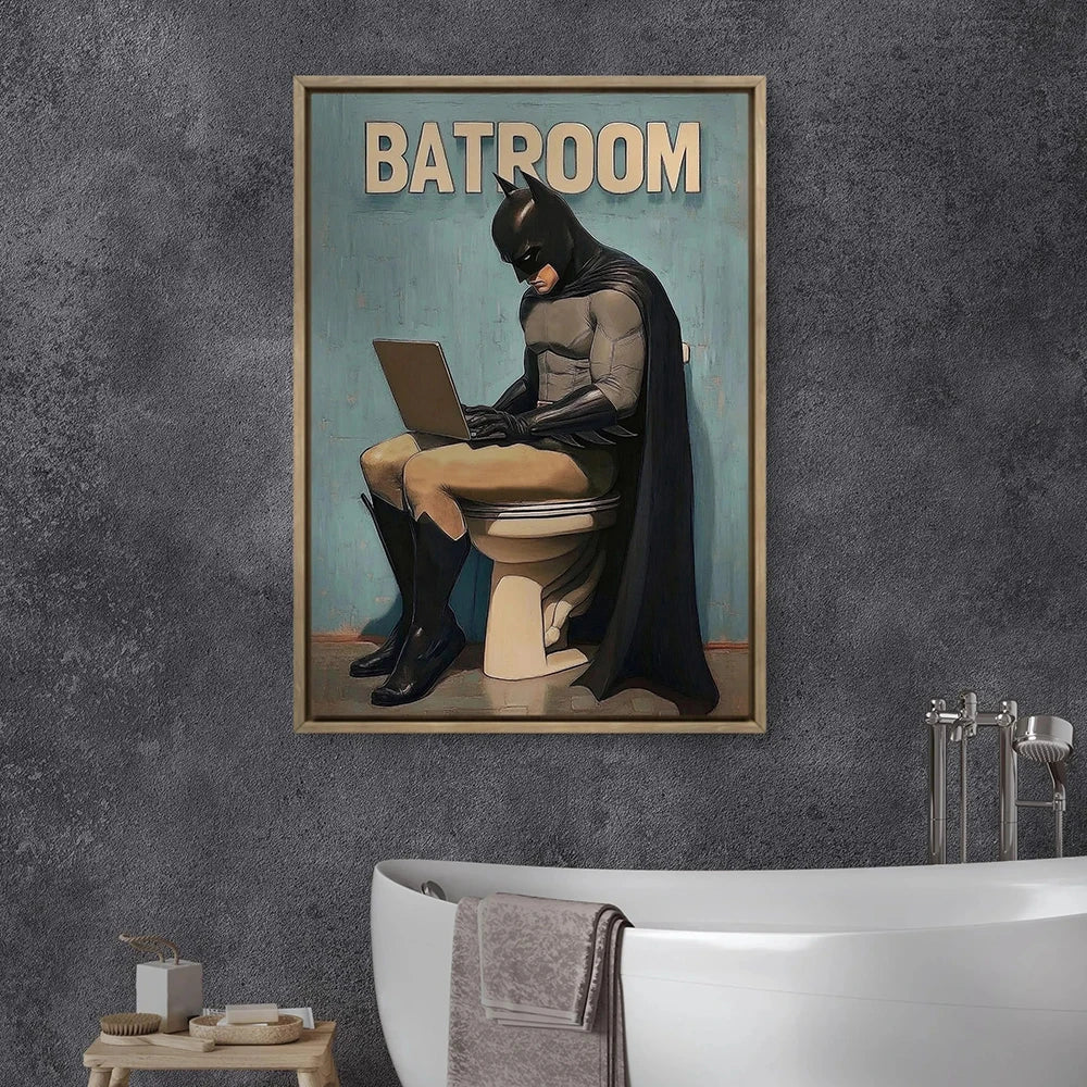 toile d'art batman pop culture toile sans cadre batman toile moderne toile humoristique toile