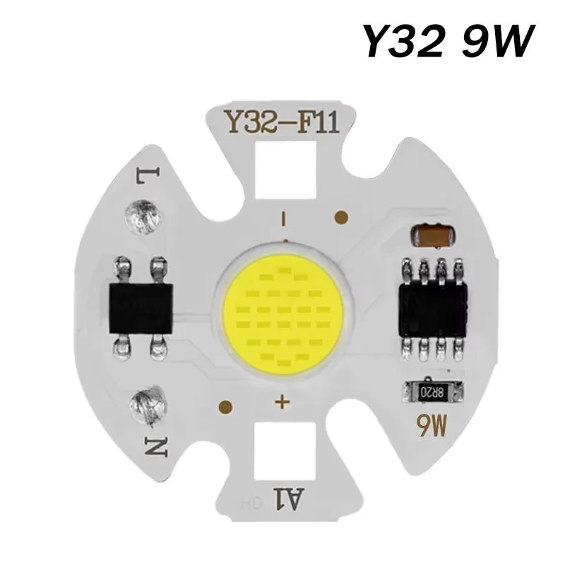 plaque led 10w 20w 30w 50w blanc mat moderne connecteurs electrique câbles