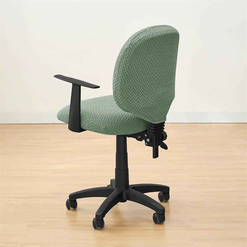 housse chaise tissu jacquard élasthanne polyester moderne gris vert bleu beige noir