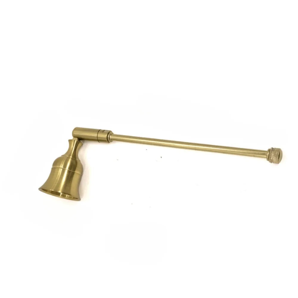extincteur bougie métal or noir argenté classique facile utiliser rond simple opaquet