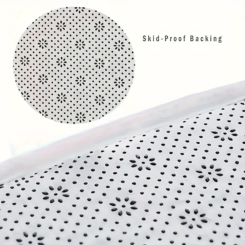tapis bain polyester gris motif géométrique adhésif doux moderne rapide absorbant