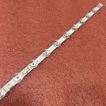 ruban led blanc lisse moderne 6v 81cm 10pcs connecteur grille dimensions télévision