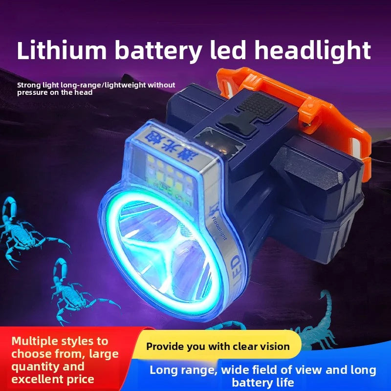 lampe torche led bleu orange vert certifications ccc cqc fcc gs lvd rohs ul