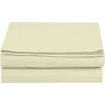 drap plat 100 polyester blanc beige moderne 160x230cm 200x230cm 230x230cm