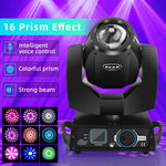 projecteur scène noir moderne 230W DMX512 16CH affichage lcd bouton rotatif interrupteur