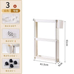 étagère mobile roulettes blanc moderne plateaux lisses suspendus porte chariot multifonctionnelle adjustable almacenamiento