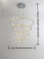 suspension lumineuse moderne acier inoxydable blanc noir strass brillant 2000 82000 lumens 90 260v