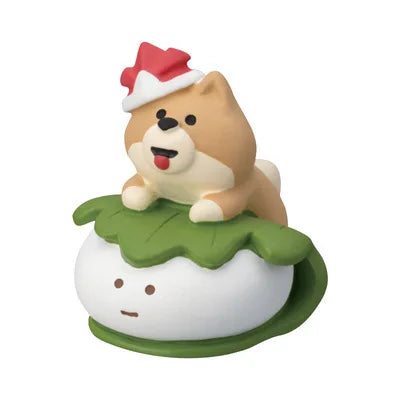figurines animaux japonaises manga couleurs vives motifs traditionnels ornement maison collectionnable