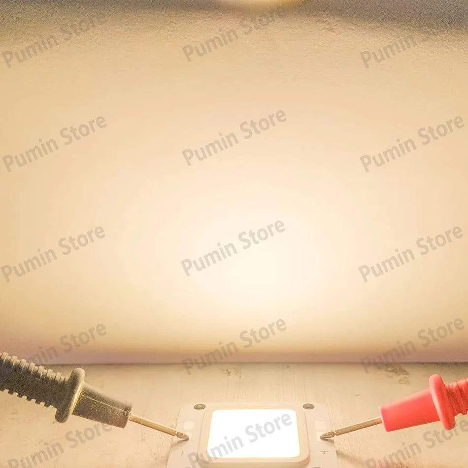 source LED 40W blanc chaud froid 46x40mm moderne matrice diodes aluminium