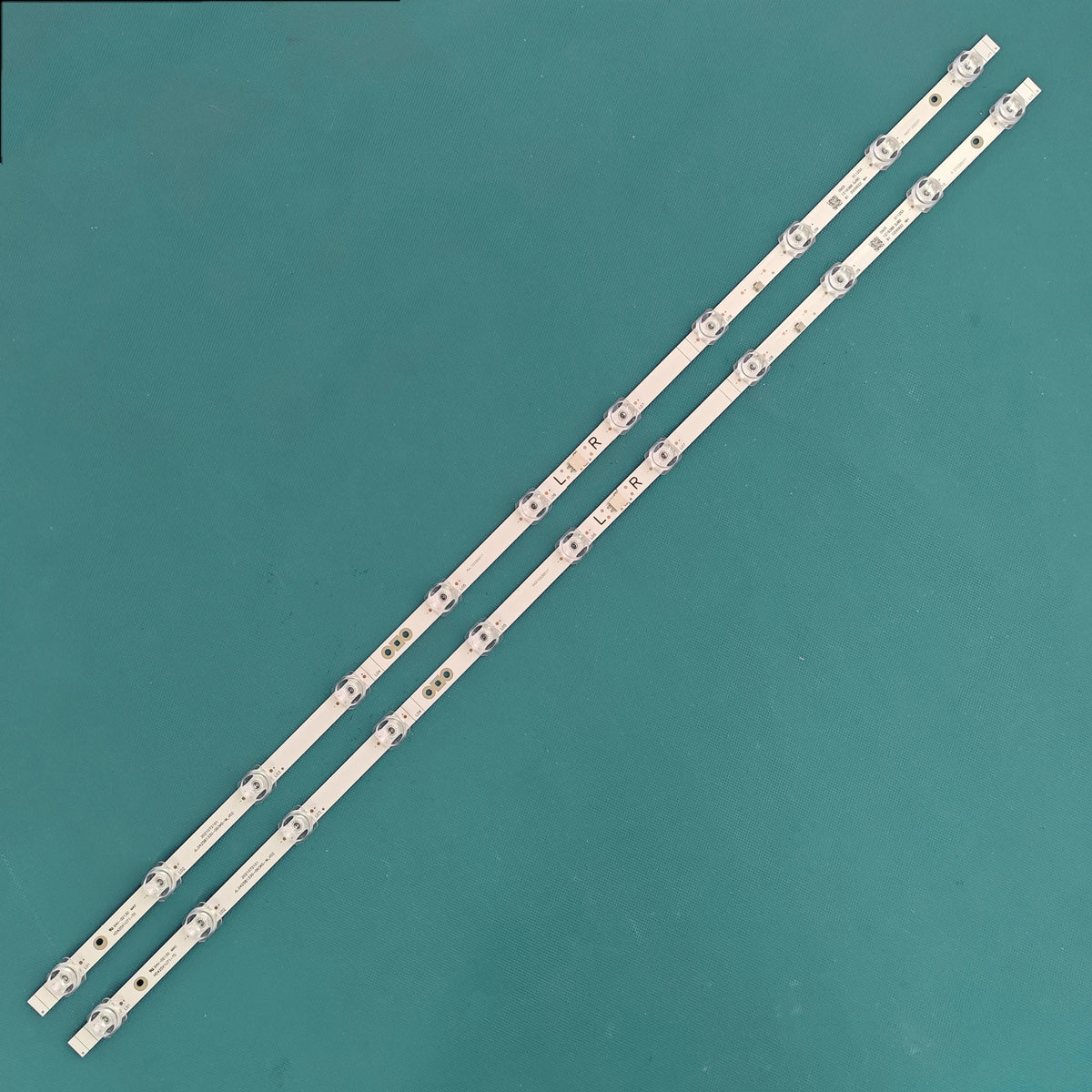 bande lumineuse led blanc moderne téléviseur rétro éclairage aluminium fixations