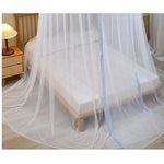filet lit blanc transparent moderne élégant traité insecticide pliable usage maison extérieur campement voyage
