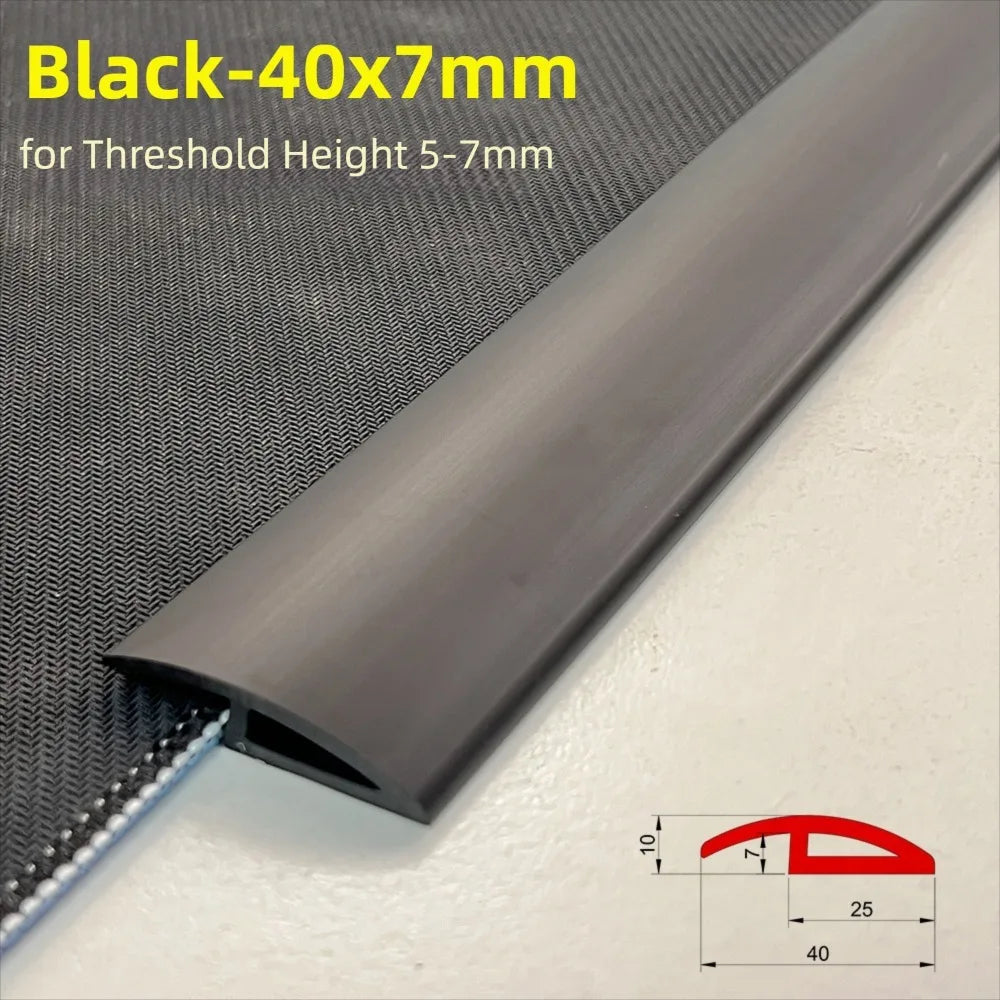 joint seuil pvc marron texture bois naturelle adhésif moderne protection rouge 10mm 40mm 7mm